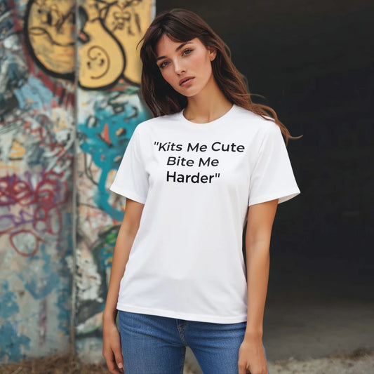 Casual Regular-Length Short-Sleeve T-Shirt Print Hot Girl Design Comfortable Streetwear Style Women's Top Fashionable Basic