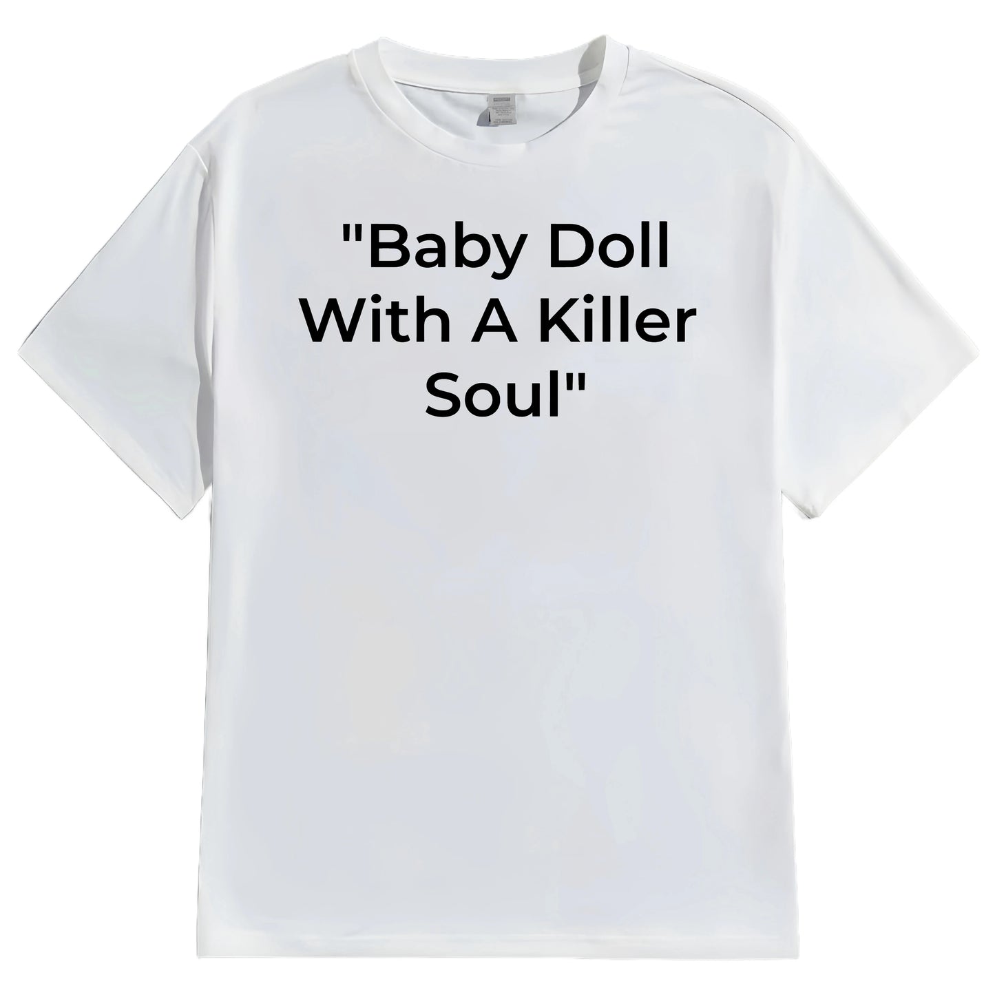 Retro Print Short Sleeve T-Shirt Regular Length Casual Style Women's Top Fashionable Vintage Graphic Tee Comfortable Fit