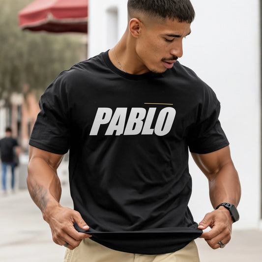 Trendy T-shirt For Man Casual T-Shirt with Bold Text Design for Daily Wear