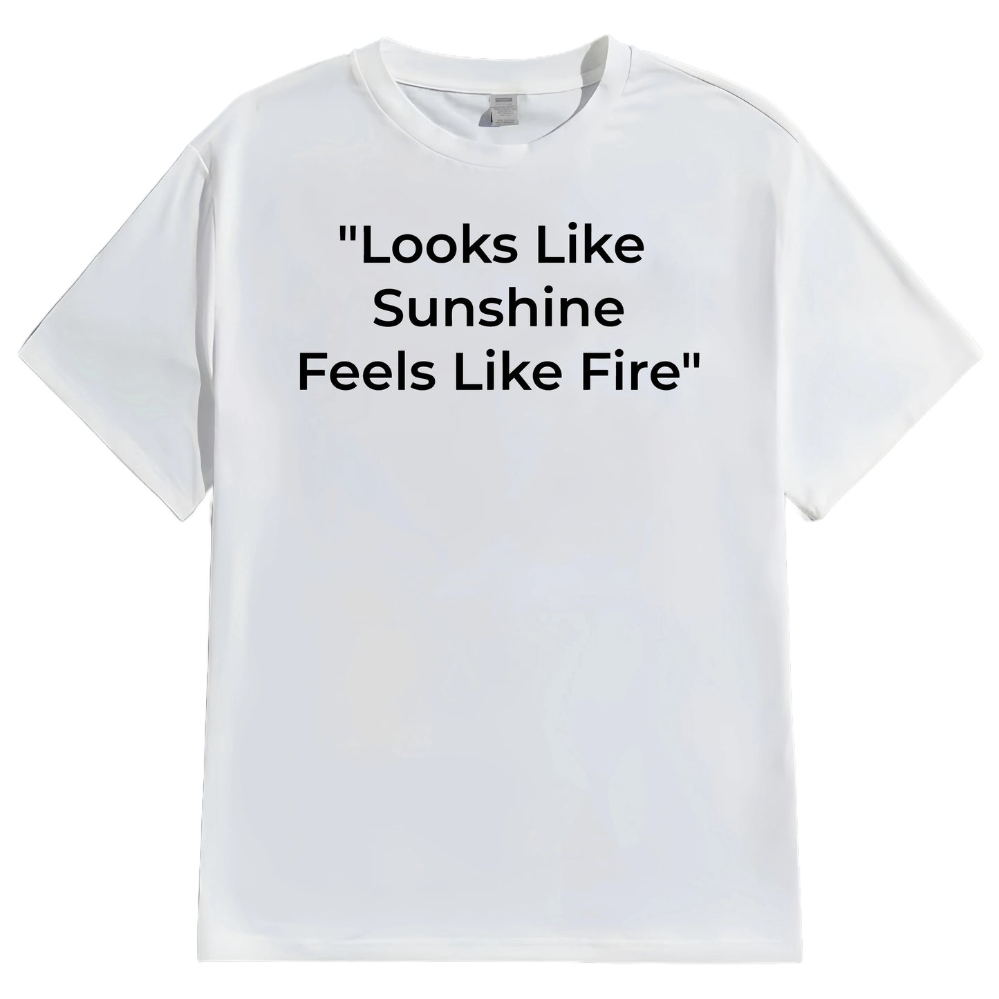 Chic Short Sleeve T-Shirt Regular Fit Casual Style Regular Length Women's Top Fashion Print Trendy Streetwear