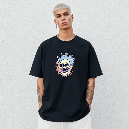 Trendy T-shirt For Man Casual T-Shirt with Unique Skull Design for Daily Wear