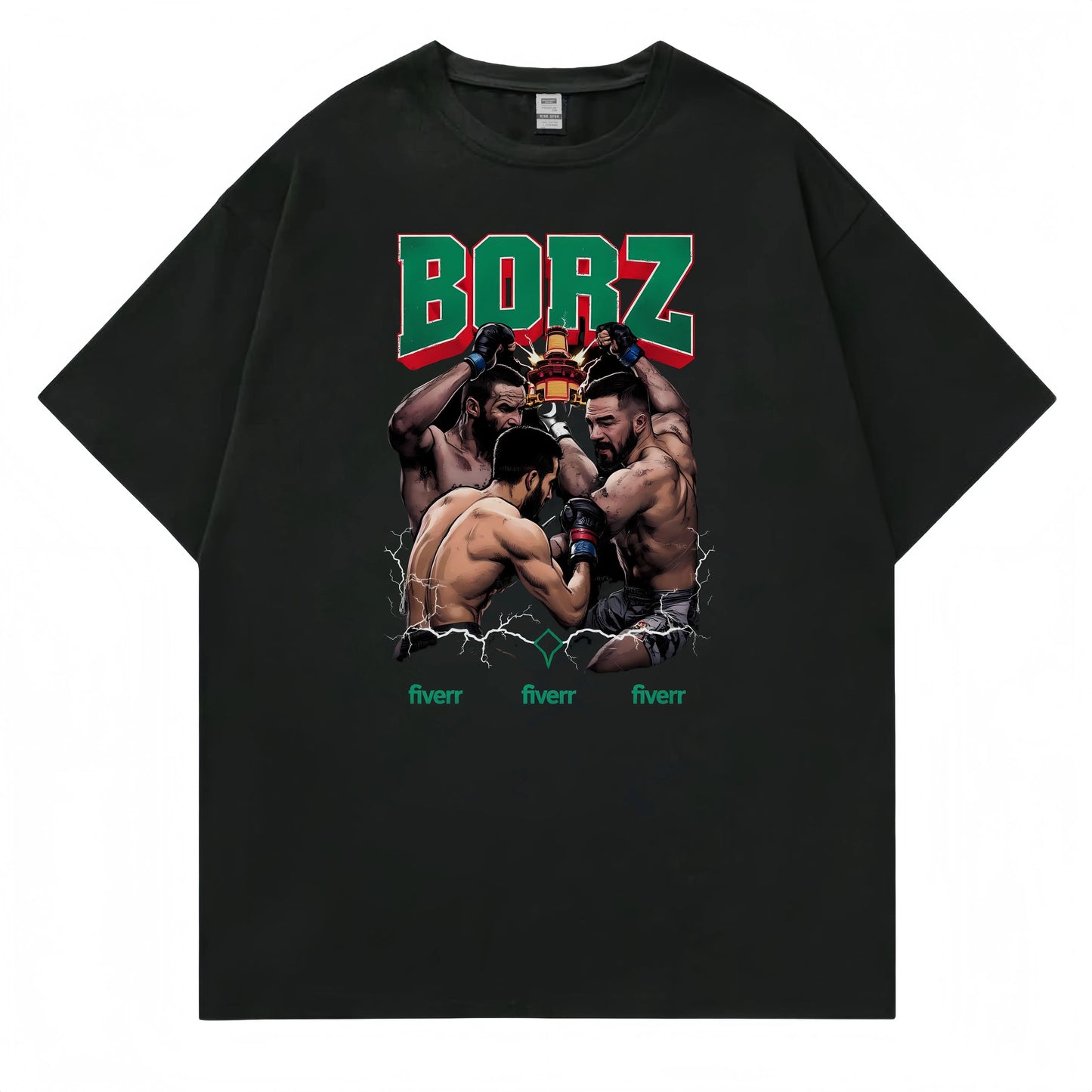 Men's Casual T Shirt with Graphic Print and Text Design for Outdoor Activities Fashionable Graphic Tee for Men