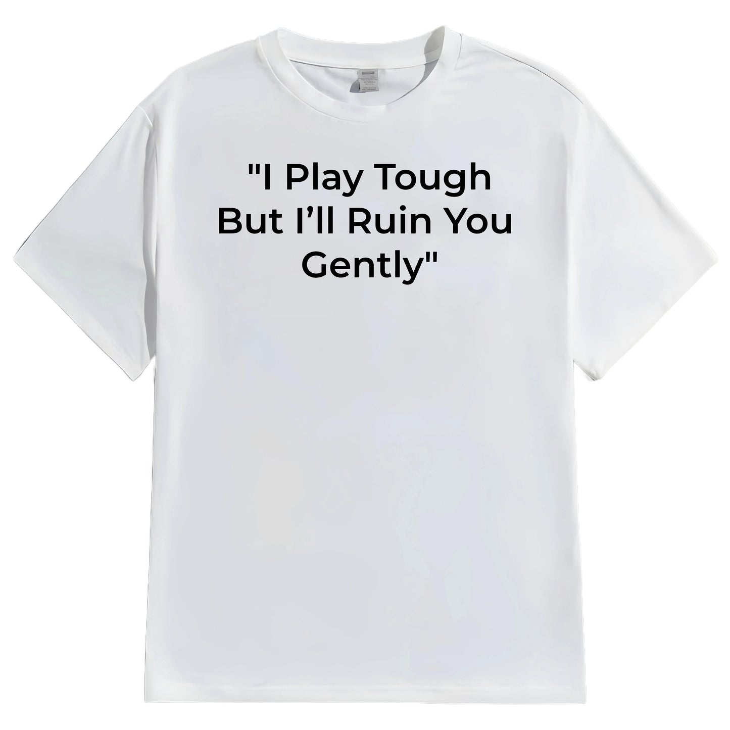 Casual Round Neck Short Sleeve T-Shirt Print Regular Fit Top For Men Comfortable Breathable Streetwear