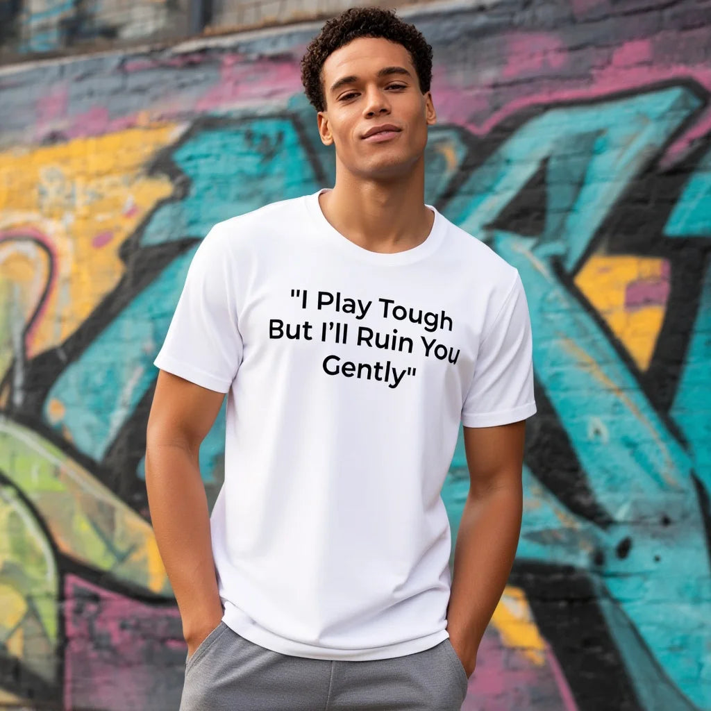 Casual Round Neck Short Sleeve T-Shirt Print Regular Fit Top For Men Comfortable Breathable Streetwear