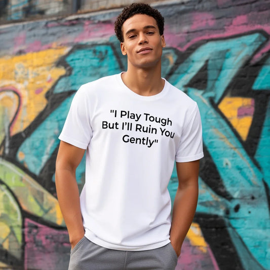 Casual Round Neck Short Sleeve T-Shirt Print Regular Fit Top For Men Comfortable Breathable Streetwear