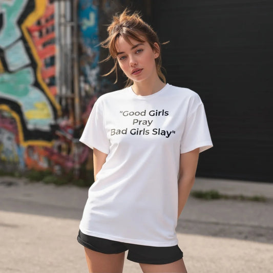 Casual Short Sleeve T-Shirt Print Hot Girl Regular Length Fashionable Casual Style Women's Top