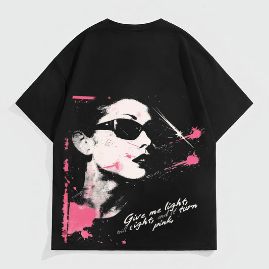 Fashion Tees for Summer Men's Fashion T-Shirt Abstract Art Print Graphic Tee Summer Casual Wear