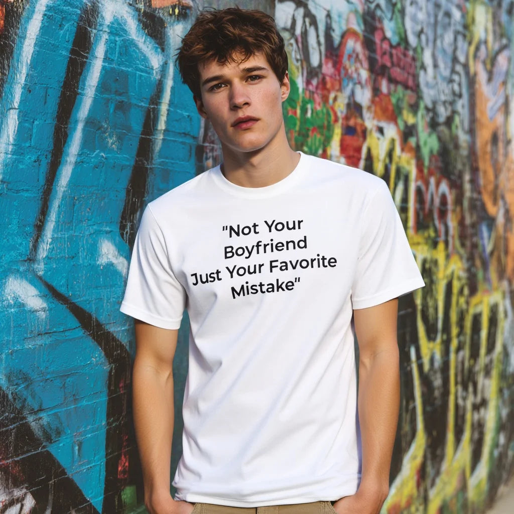 Casual Round Neck Short Sleeve T-Shirt Print Regular Fit Top For Men Comfortable Breathable Streetwear