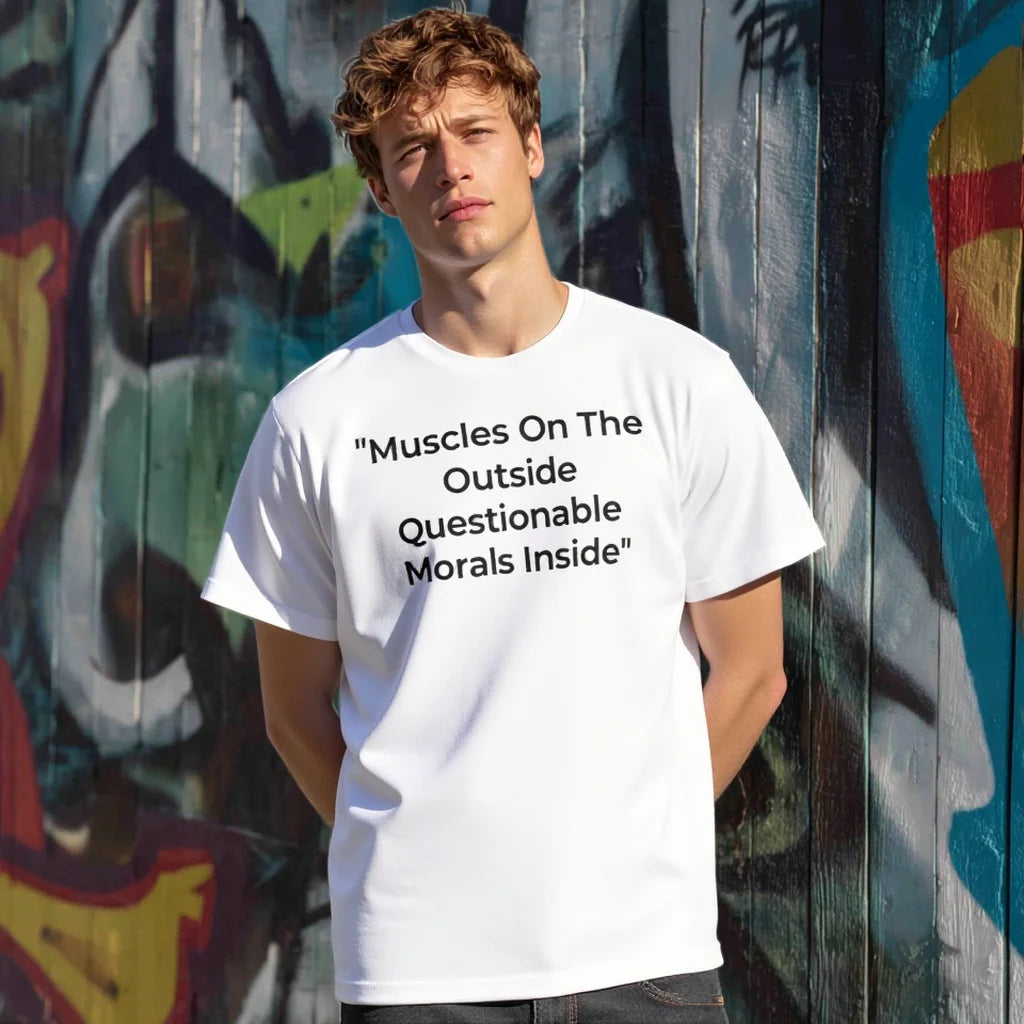 Casual Round Neck Short Sleeve T-Shirt Print Regular Fit Top For Men Comfortable Breathable Streetwear