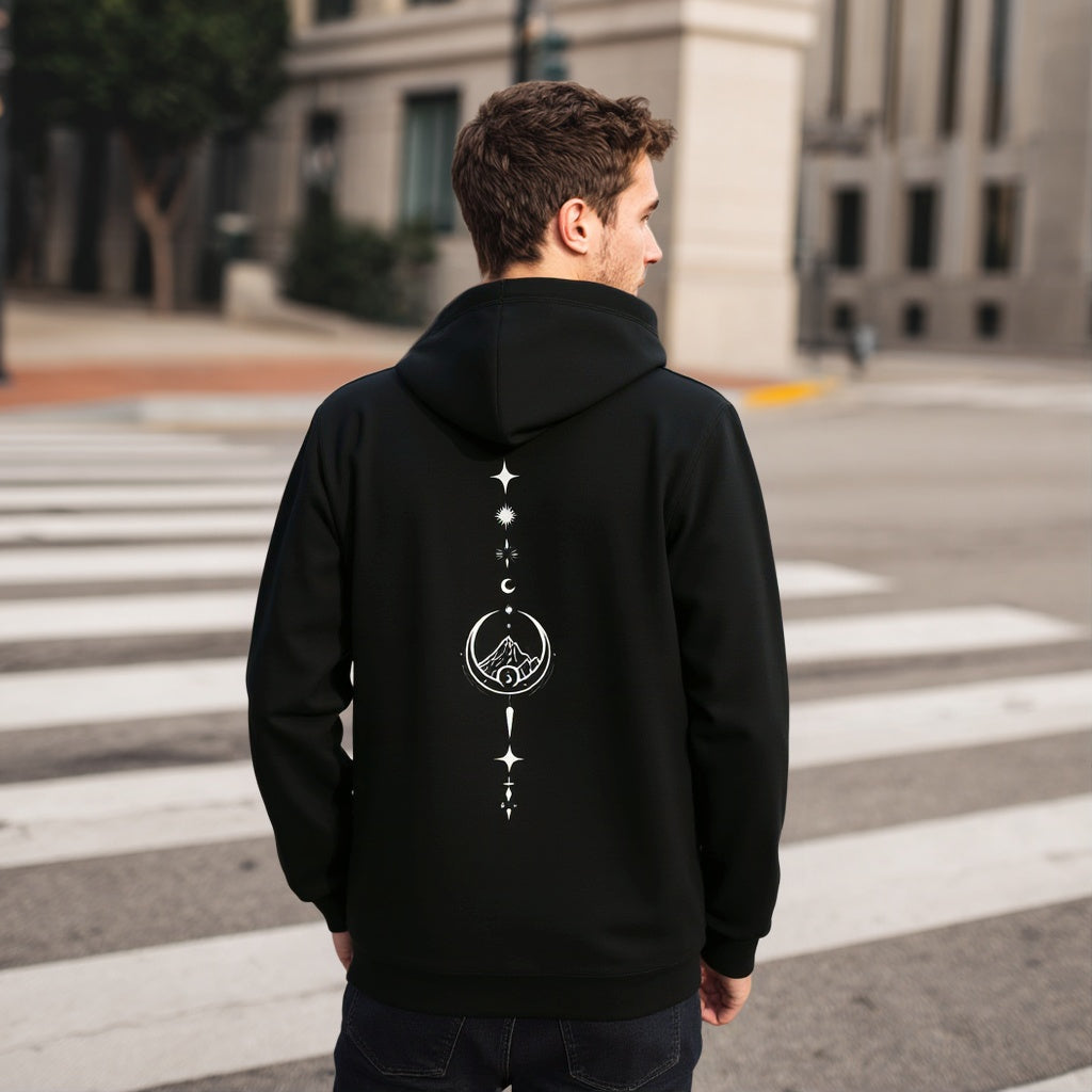 Long Sleeve Casual Knitwear Hoodies Men's Fashion Topwear Comfortable Breathable Streetwear Style Essential Winter Layer