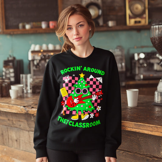 Casual Fit Hoodie Straight Sleeve Style Women's Sweatshirt Comfortable Loose Long Sleeve Crew Neck Pullover Top