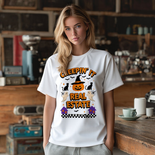 Hot Girl Casual Short Sleeve T-Shirt Regular Length Fashion Women's Top Comfortable Breathable Streetwear Style