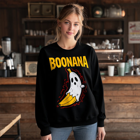 Casual Fit Hoodie Straight Sleeve Style Women's Sweatshirt Comfortable Loose Long Sleeve Crew Neck Pullover Top