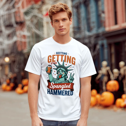 Casual Round Neck Short Sleeve T-Shirt Regular Fit Board Type Men's Fashion Top Wear Comfortable Breathable Basic Style