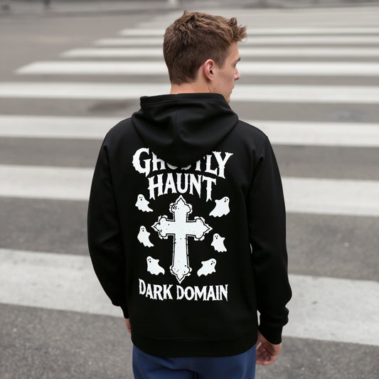 Long Sleeve Casual Knitwear Hoodies Men's Fashion Top Wear Comfortable Breathable Street Style Clothing