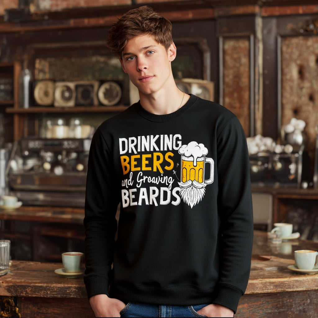 Long Sleeve Casual Knitwear Hoodies Men's Fashion Top Wear Comfortable Breathable Street Style Clothing