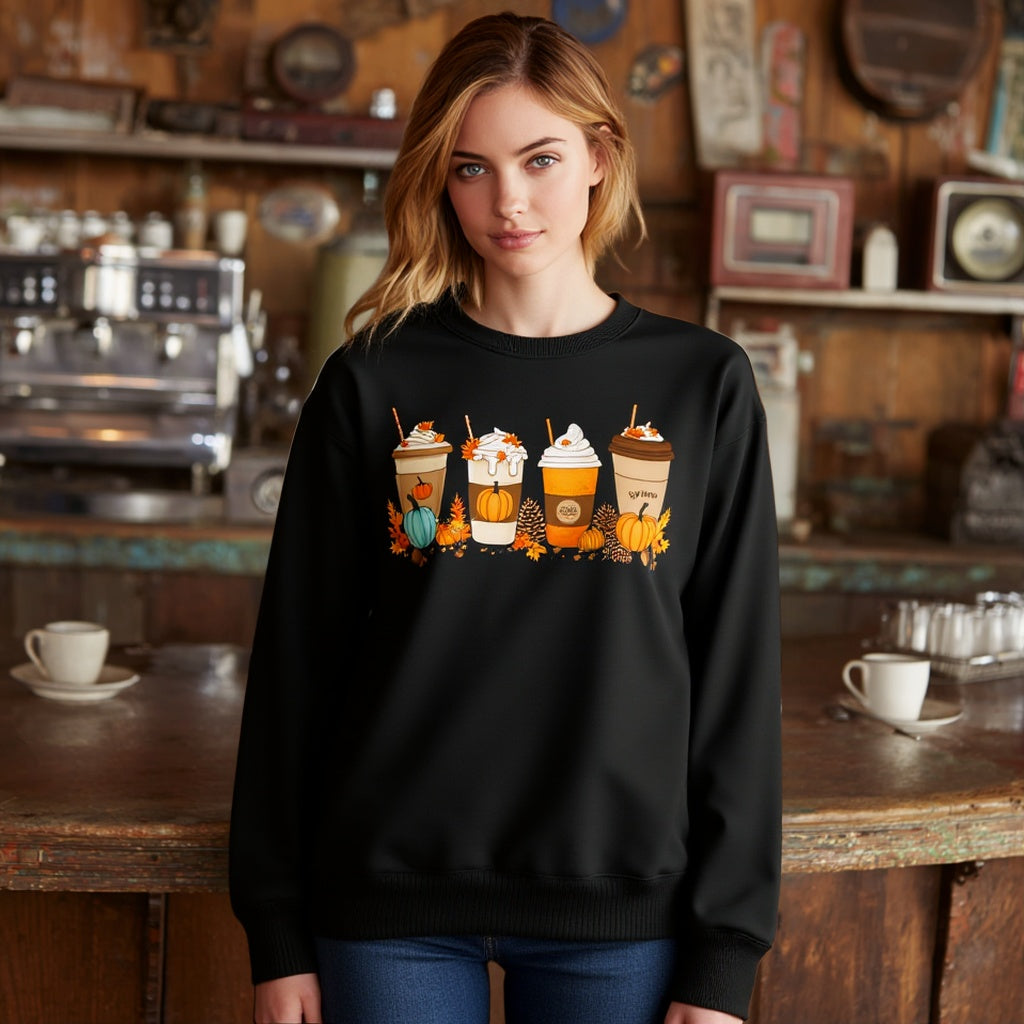 Casual Fit Hoodie Straight Sleeve Style Women's Sweatshirt Comfortable Loose Long Sleeve Crew Neck Pullover Top