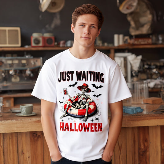 Casual Round Neck Short Sleeve T-Shirt Regular Fit Board Style Men's Fashion Top Wear Comfortable Breathable Basic Tee