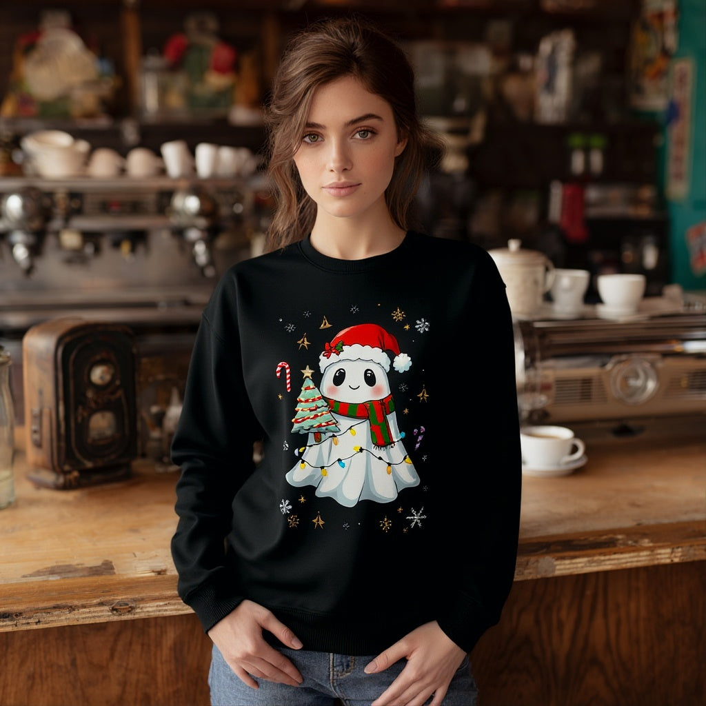 Casual Fit Hoodie Straight Sleeve Style Women's Sweatshirt Comfortable Loose Long Sleeve Crew Neck Pullover Top