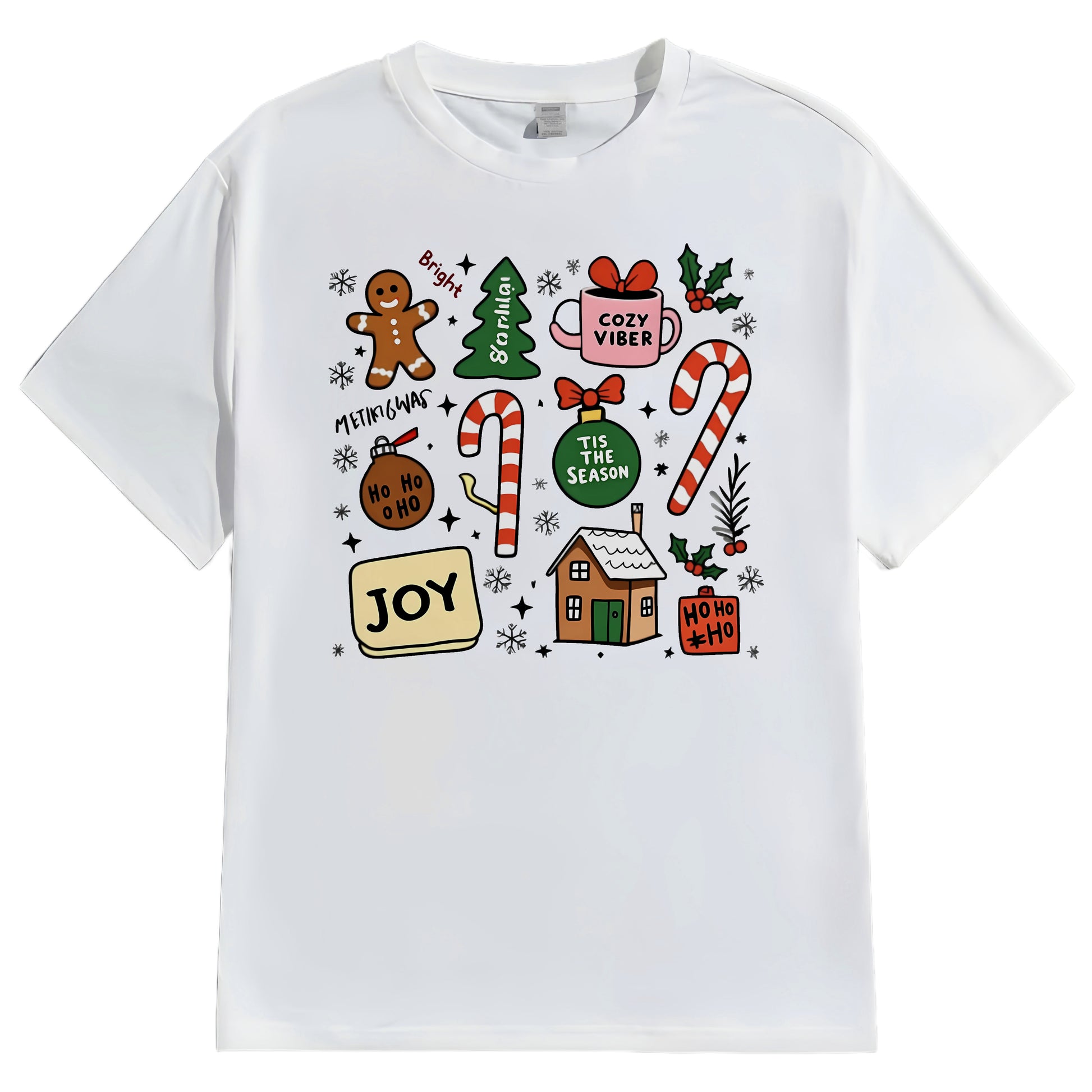 Modern Short Sleeve Casual T-Shirt Regular Length Fashionable Women's Top Comfortable Fit Basic Style Short Sleeve Tee