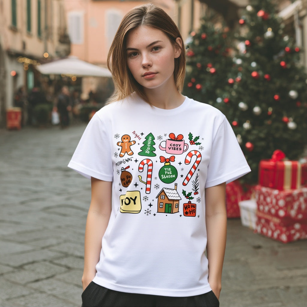 Modern Short Sleeve Casual T-Shirt Regular Length Fashionable Women's Top Comfortable Fit Basic Style Short Sleeve Tee