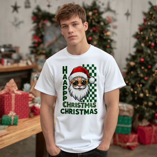 Casual Round Neck Short Sleeve T-Shirt Regular Fit Board Type Men's Fashion Top Wear Comfortable Breathable Basic Style