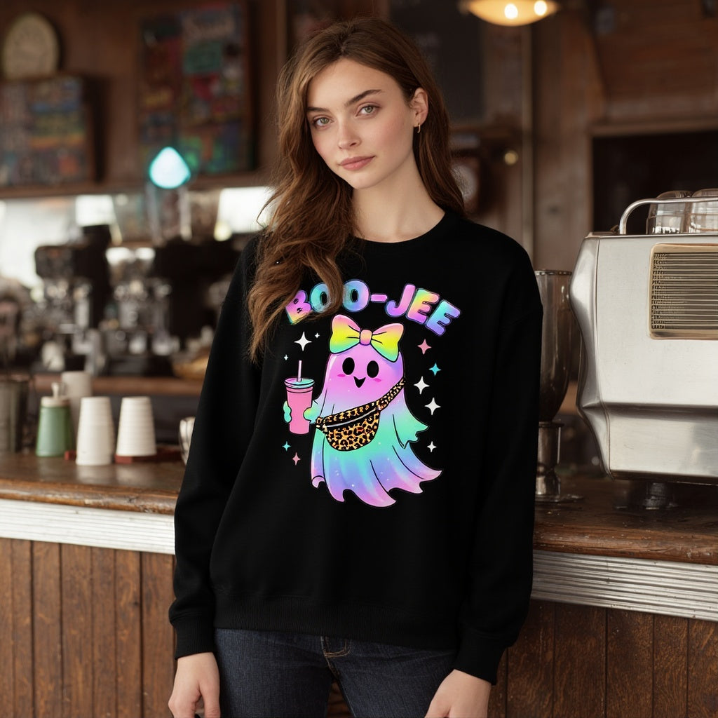 Casual Fit Hoodie Straight Sleeve Style Women's Sweatshirt Comfortable Loose Long Sleeve Crew Neck Pullover Top