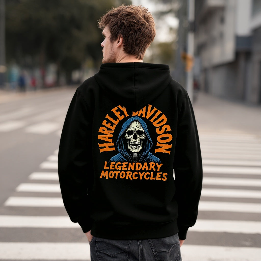 Long Sleeve Casual Knitwear Hoodies Men's Fashion Topwear Comfortable Breathable Streetwear Style Essential Winter Layer