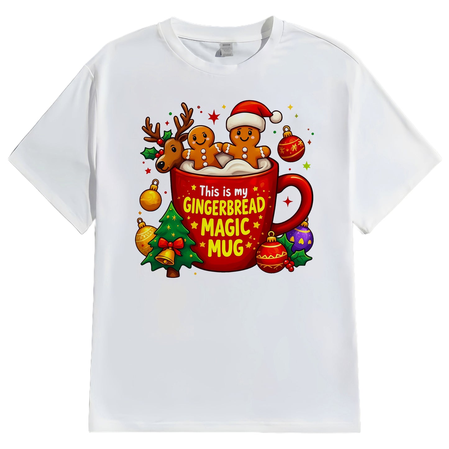 Chic Short Sleeve T-Shirt Regular Length Casual Style Women's Top Fashionable Basic Fit Tee for Spring Summer