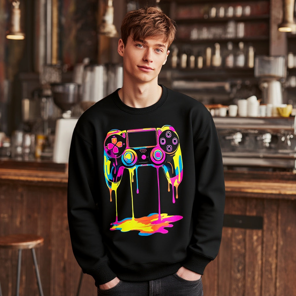 Long Sleeve Casual Knitwear Hoodies Men's Fashion Top Wear Comfortable Breathable Street Style Clothing