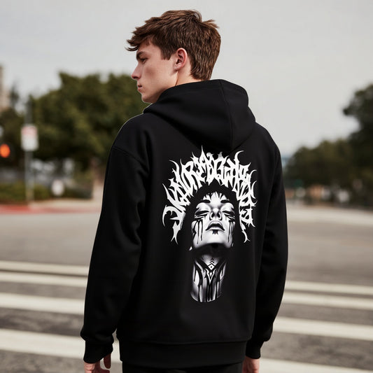 Long Sleeve Casual Knitwear Hoodies Men's Fashion Top Wear Comfortable Breathable Street Style Clothing