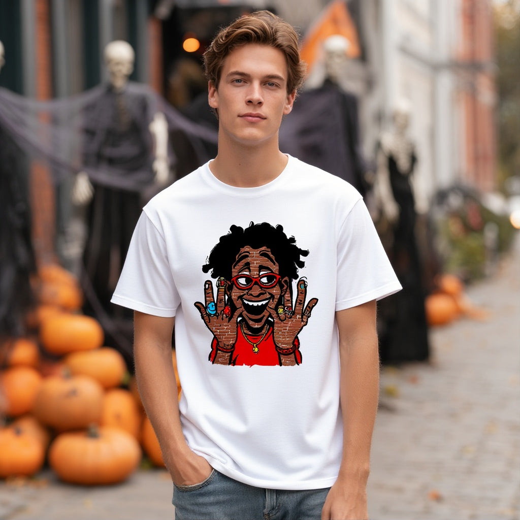 Casual Round Neck Short Sleeve T-Shirt Regular Fit Board Type Men's Fashion Top Wear Comfortable Breathable Basic Style