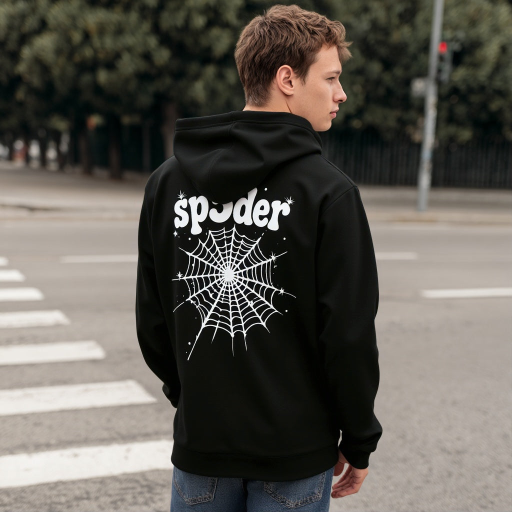 Long Sleeve Casual Knitwear Hoodies Men's Fashion Top Wear Comfortable Breathable Street Style Clothing