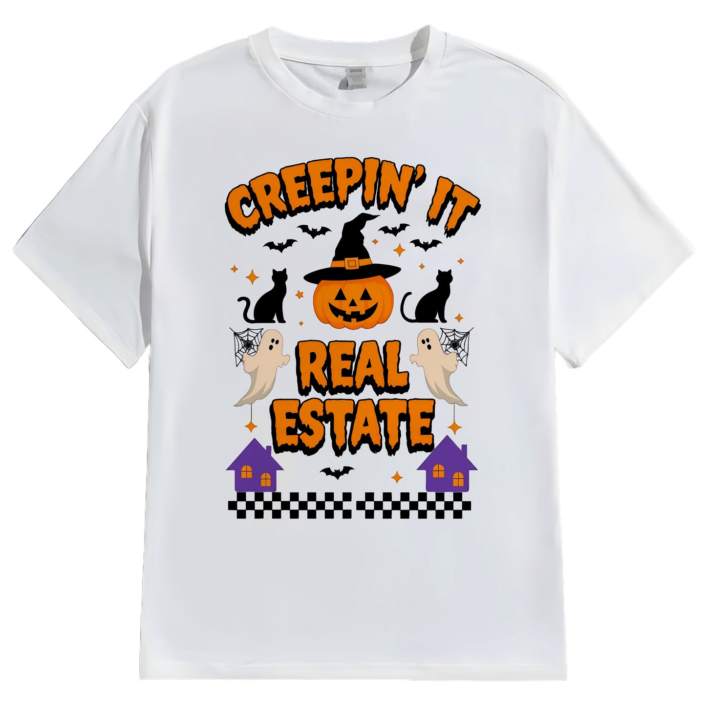 Hot Girl Casual Short Sleeve T-Shirt Regular Length Fashion Women's Top Comfortable Breathable Streetwear Style