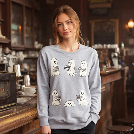 Casual Fit Hoodie Straight Sleeve Style Women's Sweatshirt Comfortable Loose Long Sleeve Crew Neck Pullover Top