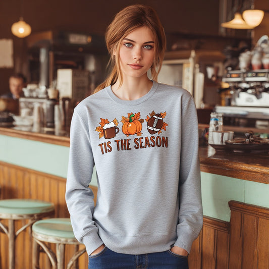 Casual Fit Hoodie Straight Sleeve Style Women's Sweatshirt Comfortable Loose Long Sleeve Crew Neck Pullover Top