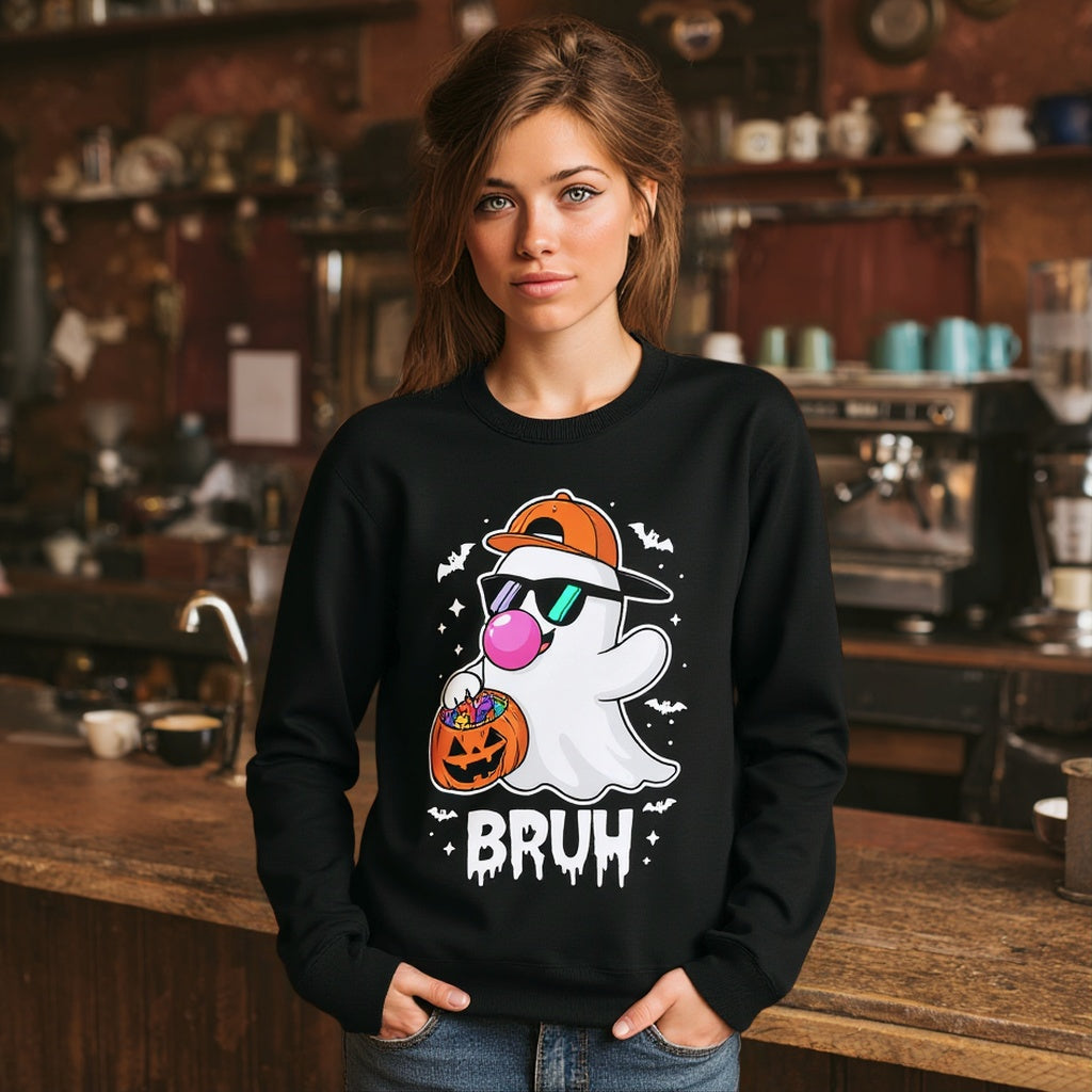 Casual Fit Hoodie Straight Sleeve Style Women's Sweatshirt Comfortable Loose Long Sleeve Crew Neck Pullover Top