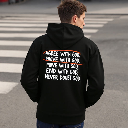 Long Sleeve Casual Knitwear Hoodies Men's Fashion Top Wear Comfortable Breathable Streetwear Style Essential Winter Layer