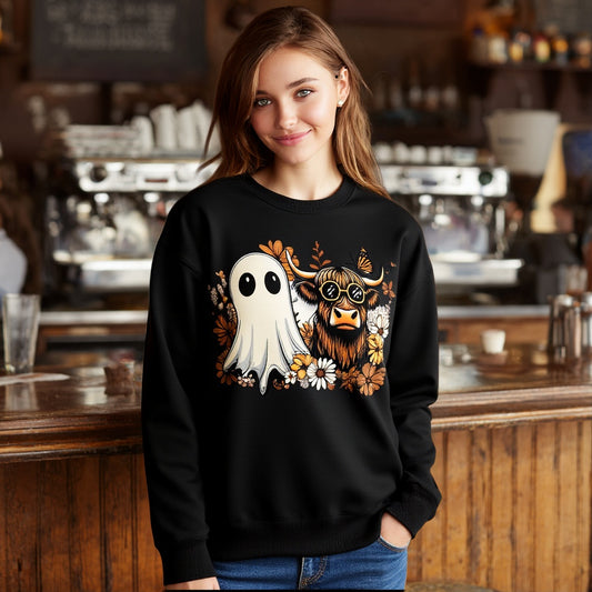 Casual Fit Hoodie Straight Sleeve Style Women's Sweatshirt Comfortable Loose Long Sleeve Crew Neck Pullover Top