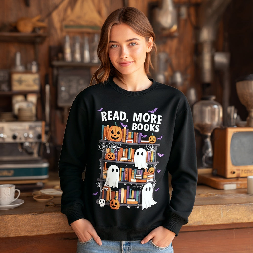 Casual Fit Hoodie Straight Sleeve Style Women's Sweatshirt Comfortable Loose Long Sleeve Crew Neck Pullover Top