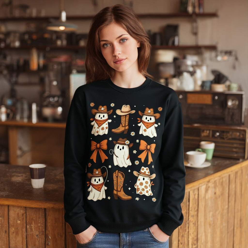 Casual Fit Hoodie Straight Sleeve Style Women's Sweatshirt Comfortable Loose Long Sleeve Crew Neck Pullover Top