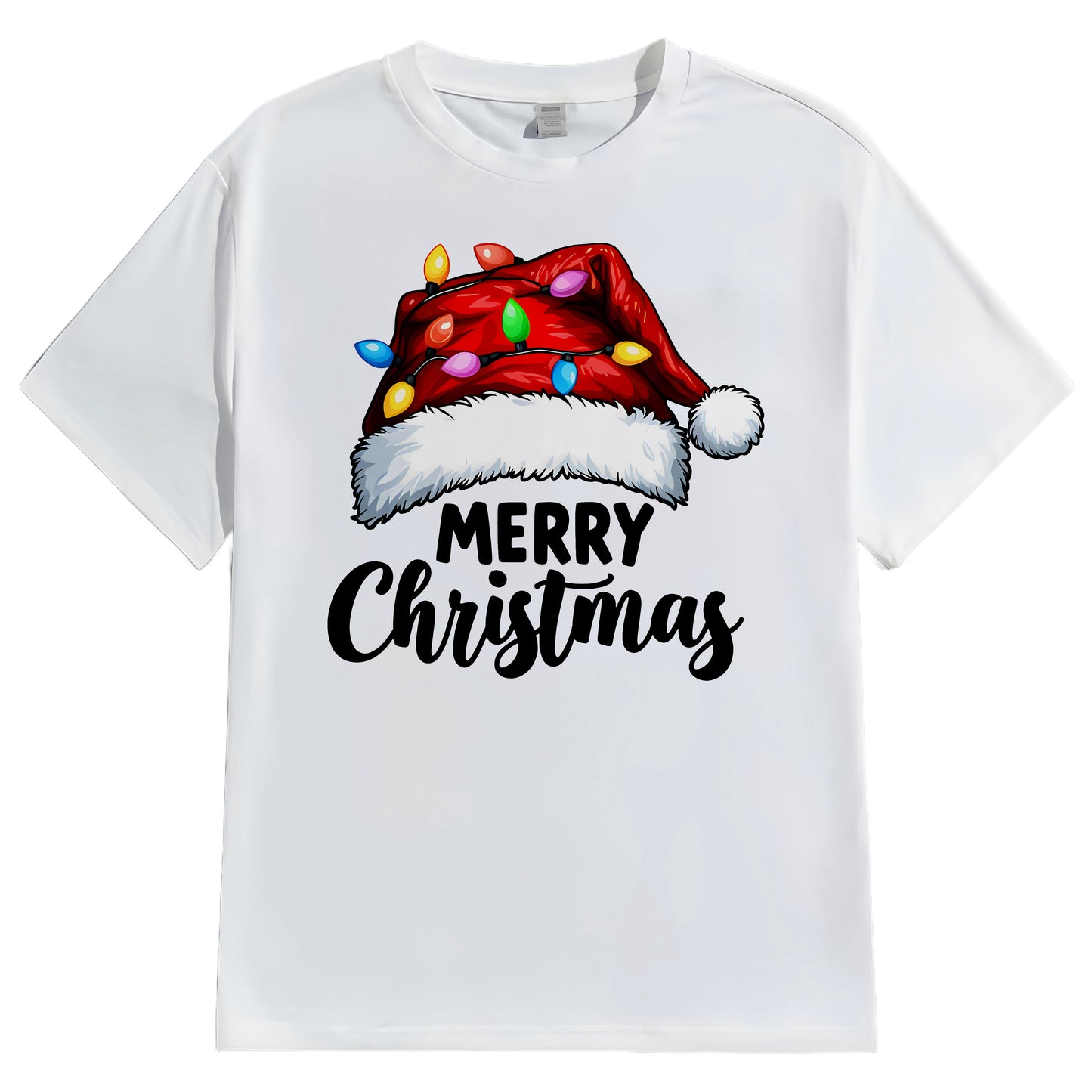 Casual Round Neck Short Sleeve T-Shirt Regular Fit Board Type Men's Fashion Top Wear Comfortable Breathable Basic Style