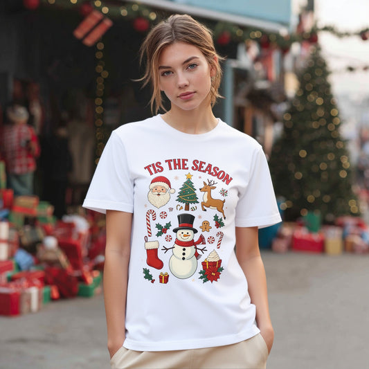 Hot Girl Casual Regular Length Short Sleeve T-Shirt Women's Fashion Top Comfortable Fit Basic Style Summer Wear